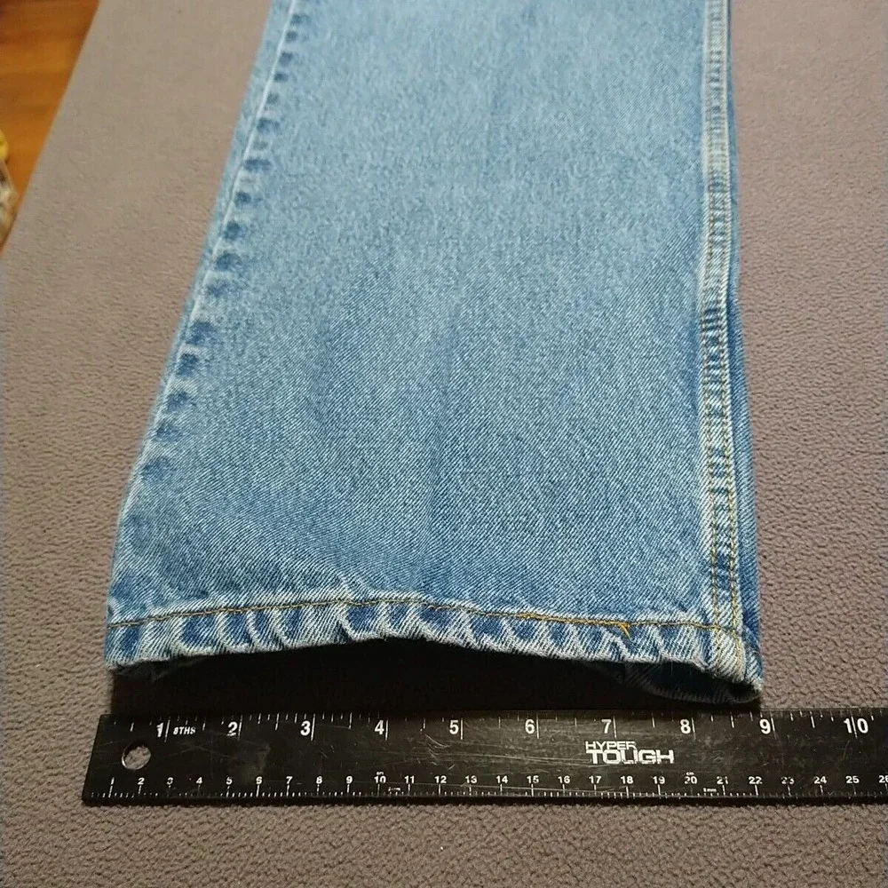 Levi Strauss Signature Jean Men W44 L30 R13.5 Blue Reg Fit Straight Classic Work